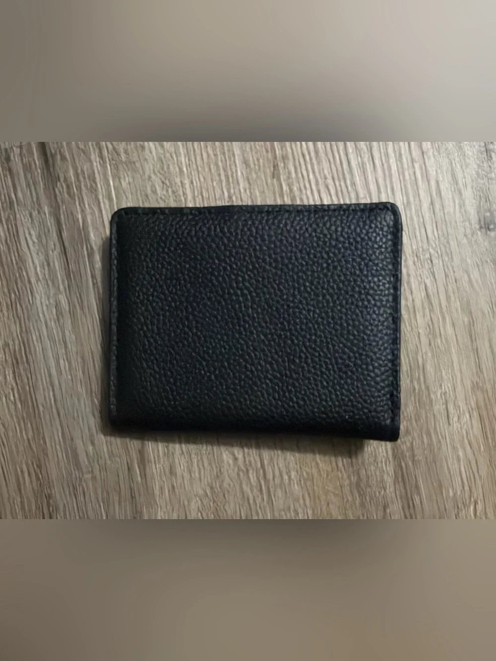 Belk Kim Roger’s - Black Genuine Leather Mini Card Holder